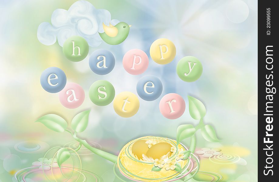 Easter Postcard