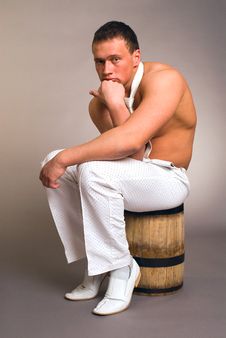 Thinking The Man Royalty Free Stock Photos Thinking The Man Royalty Free Stock Photos