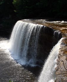 Waterfall - Tahquamenon Falls Stock Photography