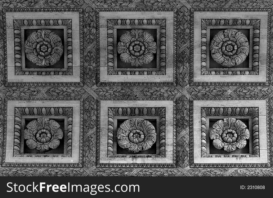 Stone carvings from the arch of the Arc de Triomphe, Paris. Stone carvings from the arch of the Arc de Triomphe, Paris