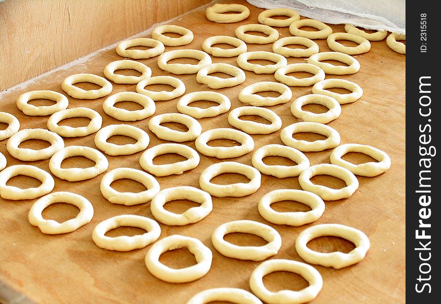 Many little pretzels just for you