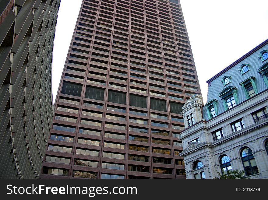 Building at Center Plaza, near Government Center, Boston