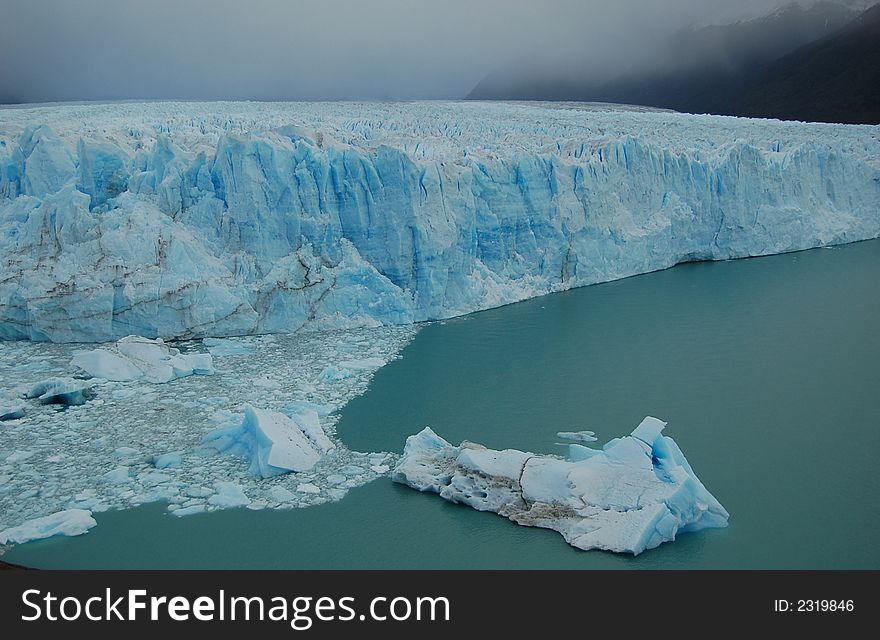 Majestic Patagonian Glacier