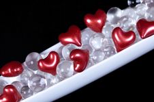 Valentine Hearts Decoration Royalty Free Stock Photos Valentine Hearts Decoration Royalty Free Stock Photos