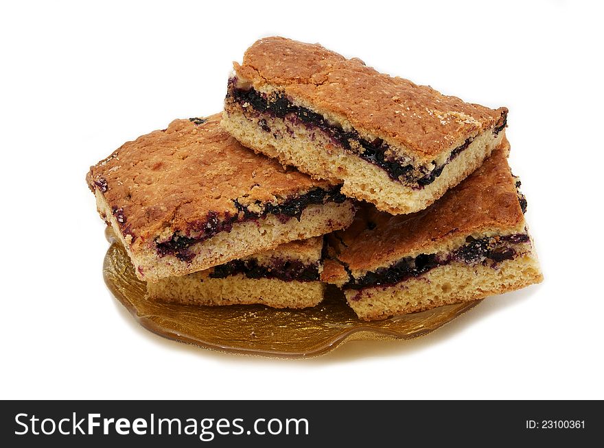 Cake With Blueberries