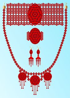 Jewelry Beads. Royalty Free Stock Image
