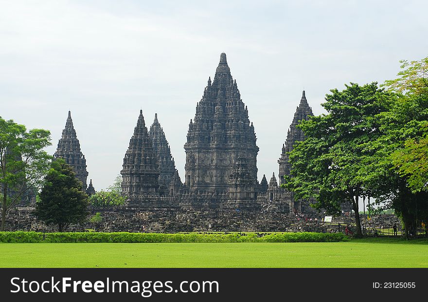 Ruin of Prambanan Candi Temple