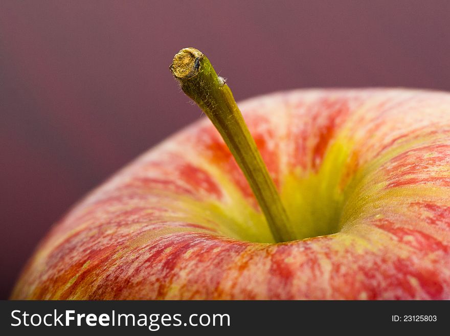Macro photo of red apples. Macro photo of red apples