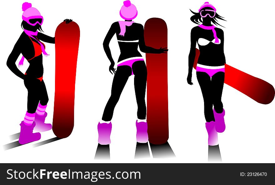 Hot snowboard