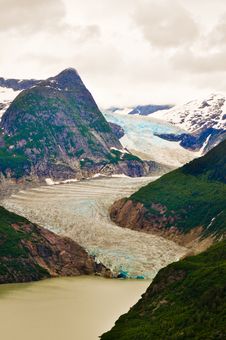 Juneau Alaska Glaciers Stock Images