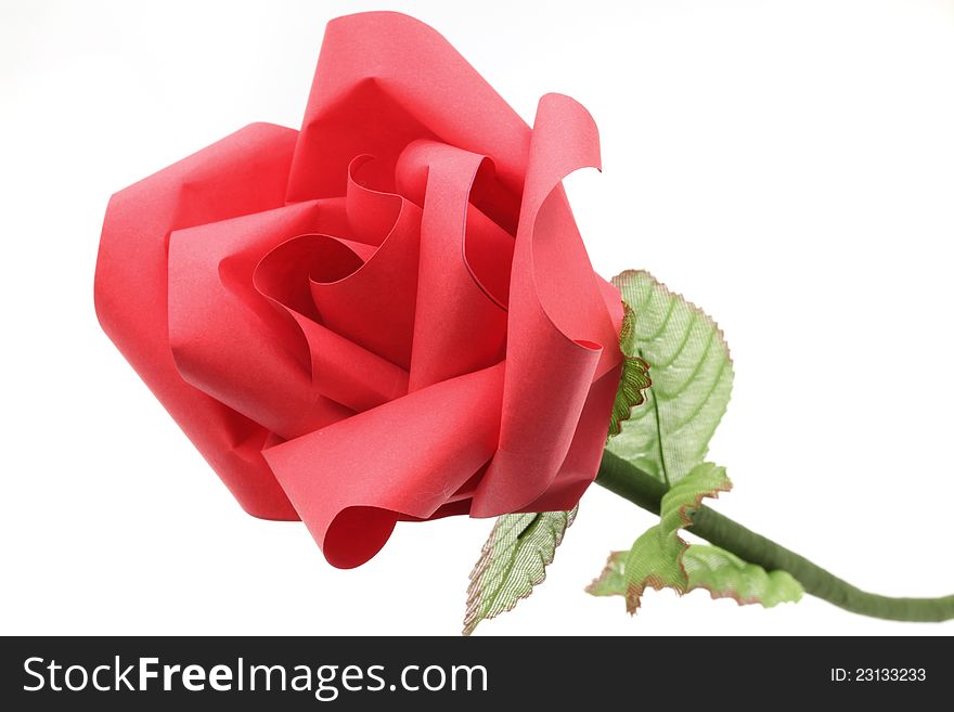 Rose Flower Origami Paper Craft