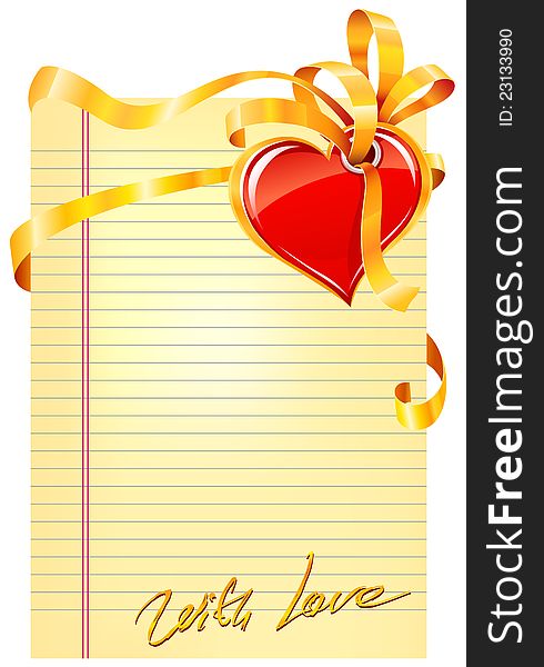 Greeting card ,Valentine day ,blank paper. Greeting card ,Valentine day ,blank paper