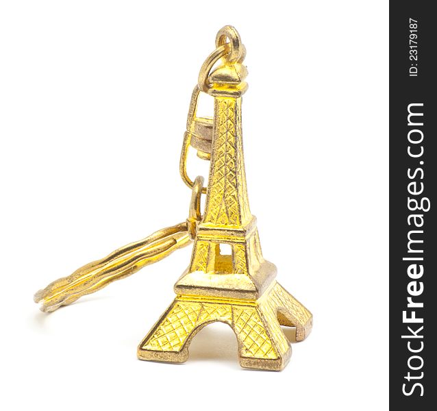 Eiffel Tower trinket for keys