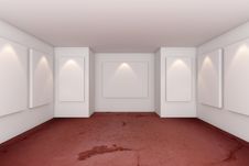 Gallery Interior Room Royalty Free Stock Images Gallery Interior Room Royalty Free Stock Images