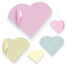 Five Colored Sheets Of Paper Royalty Free Stock Photo Five Colored Sheets Of Paper Royalty Free Stock Photo