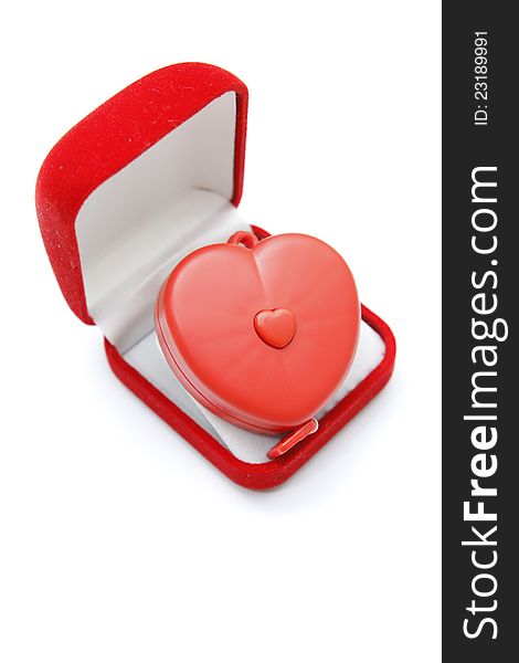 Red Heart In Gift Box