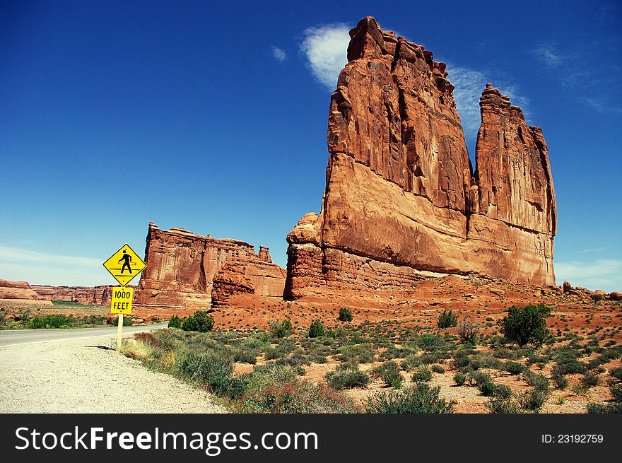 Rocks Of Arches National Park, USA