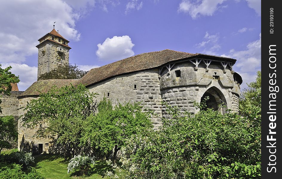 One of the medieval gates that were built to help to defend Rothenburg against intruders. Rothenburg is famous for its outstandingly well-preserved medieval old town. It is one of the musts if you visit Germany to see its medieval heritage and thousands of tourists come to Rothenburg ob der Tauber every year. One of the medieval gates that were built to help to defend Rothenburg against intruders. Rothenburg is famous for its outstandingly well-preserved medieval old town. It is one of the musts if you visit Germany to see its medieval heritage and thousands of tourists come to Rothenburg ob der Tauber every year.