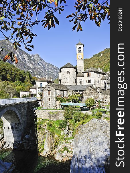 Autumns in the mountain region like the Verzasca Valley of the Ticino area of Switzerland are very popular with tourist because of the clear skies and fresher air than during the summer months. Autumns in the mountain region like the Verzasca Valley of the Ticino area of Switzerland are very popular with tourist because of the clear skies and fresher air than during the summer months.