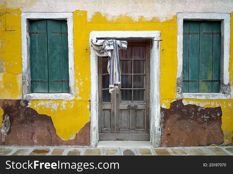 Colourful houses of Burano