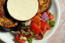 Fried Eggplant Dish Stock Photos Fried Eggplant Dish Stock Photos