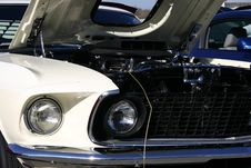 1969 Ford Mustang Front Grill Stock Photos 1969 Ford Mustang Front Grill Stock Photos
