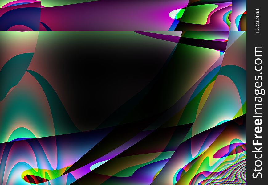 Abstract image with some rainbow colors. Abstract image with some rainbow colors