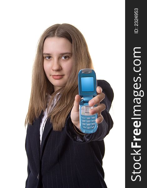 Girl With A Mobile