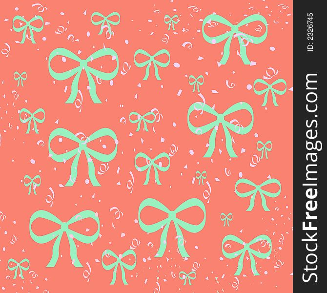 Bows gift wrap