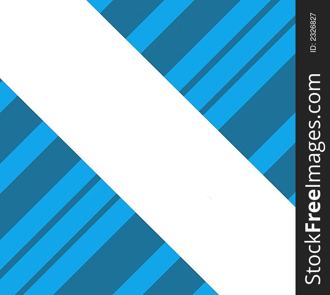 Abstract background of diagonal blue lines with a white line in the opposite direction. Abstract background of diagonal blue lines with a white line in the opposite direction