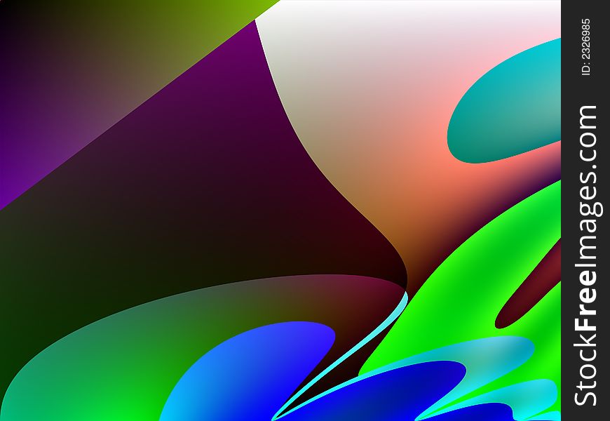 Abstract image with nice colors and modern composition. Abstract image with nice colors and modern composition