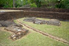Sigiriya Frescoes Royalty Free Stock Photo Sigiriya Frescoes Royalty Free Stock Photo