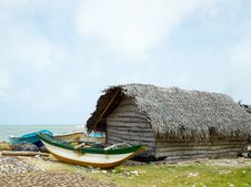 Fisherman Village In Sea Stock Image Fisherman Village In Sea Stock Image