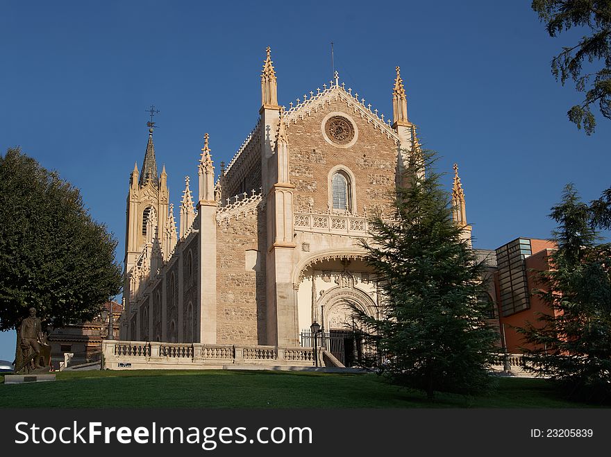 Urban Church Towers Of Madrid