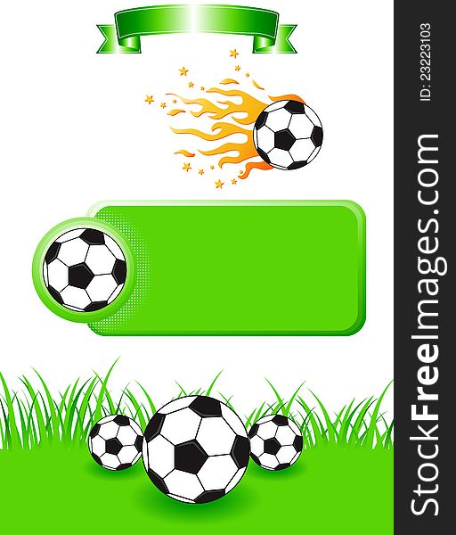 Set of Soccer design elements. Set of Soccer design elements.