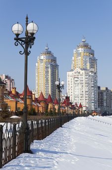 Kyiv In Winter Stock Image Kyiv In Winter Stock Image