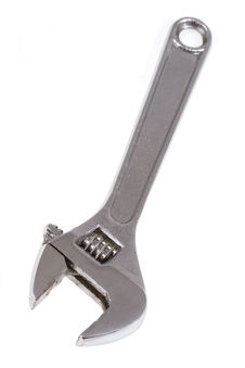 Adjustable Wrench Isolated Stock Photography Adjustable Wrench Isolated Stock Photography