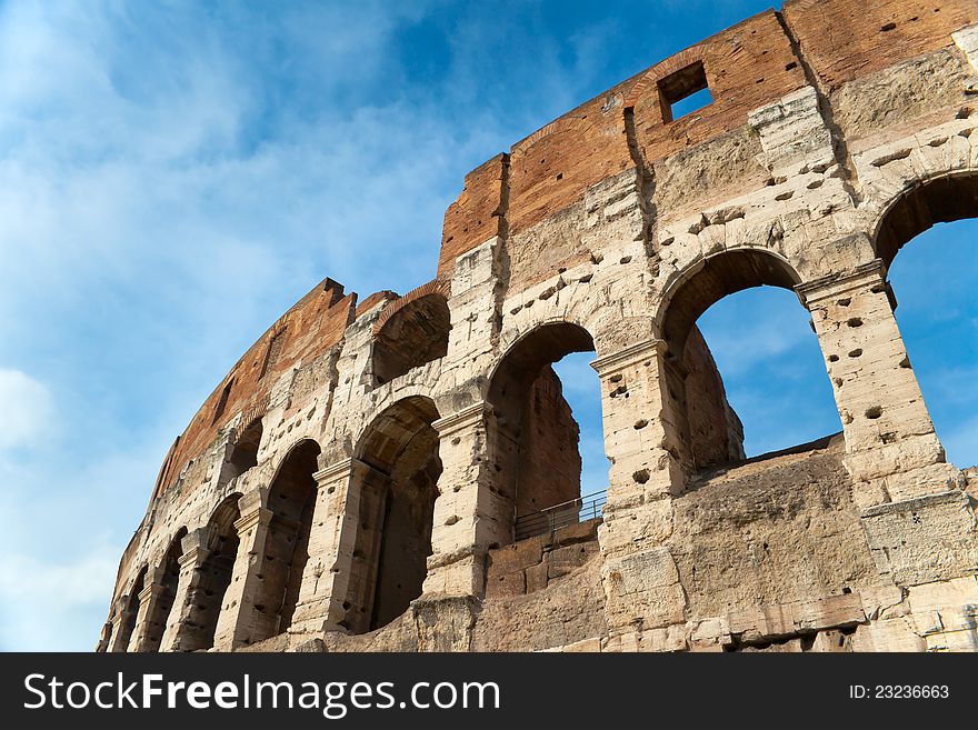 Colosseum in Rome, Italy,Europe.
