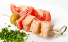 Close Up Of Grilled Salmon Royalty Free Stock Photos Close Up Of Grilled Salmon Royalty Free Stock Photos
