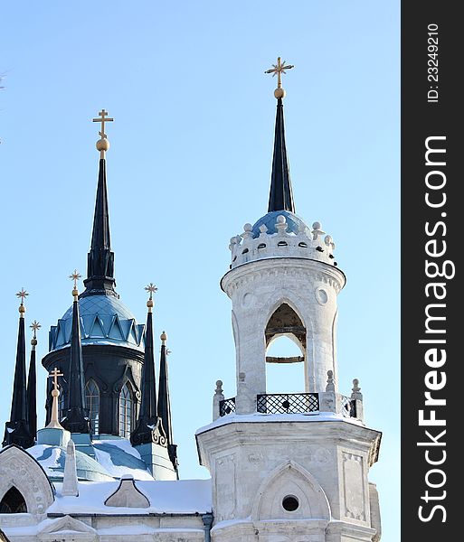 Church of the Vladimir Mother of God (Christ) in Bykovo estate was built in 1789. Church of the Vladimir Mother of God (Christ) in Bykovo estate was built in 1789