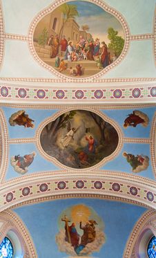 The Interior Of The Church Royalty Free Stock Images The Interior Of The Church Royalty Free Stock Images
