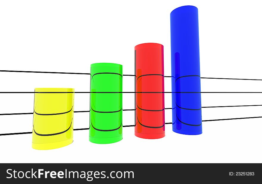 Round Colored Statistics