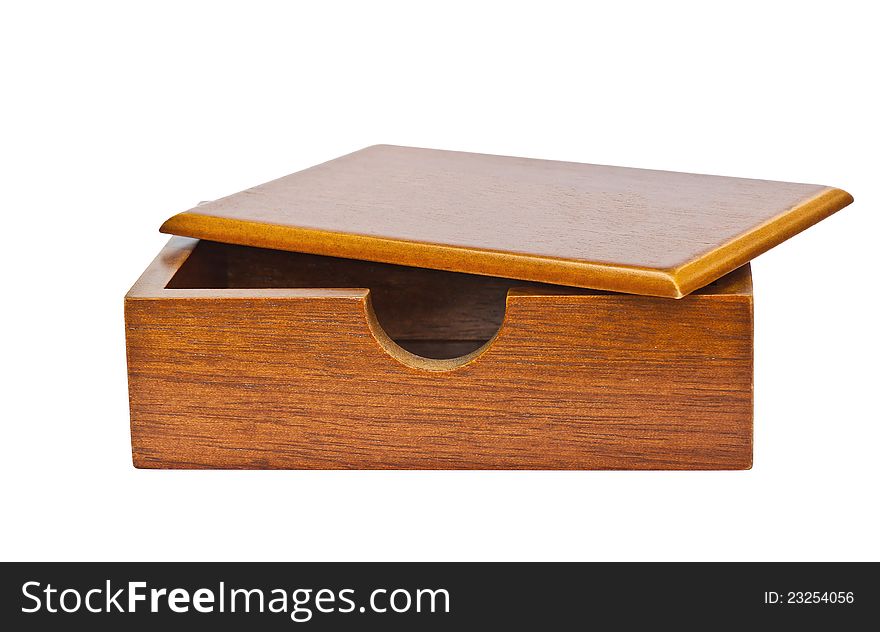 Wooden card holder