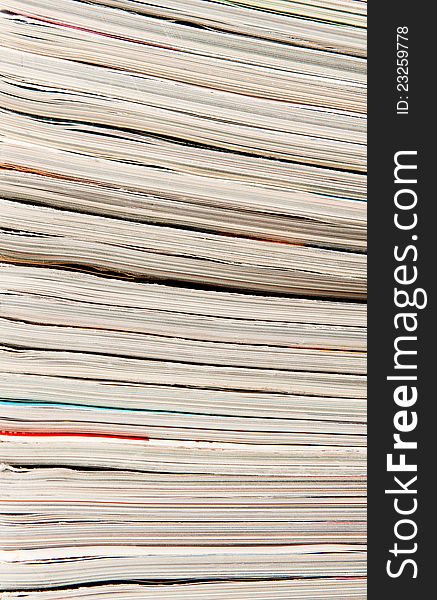Stack of papers and reports as a background image