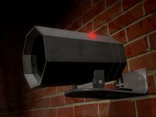 Security Camera Royalty Free Stock Photo Security Camera Royalty Free Stock Photo