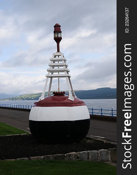 Details from the pier in greenock, uk