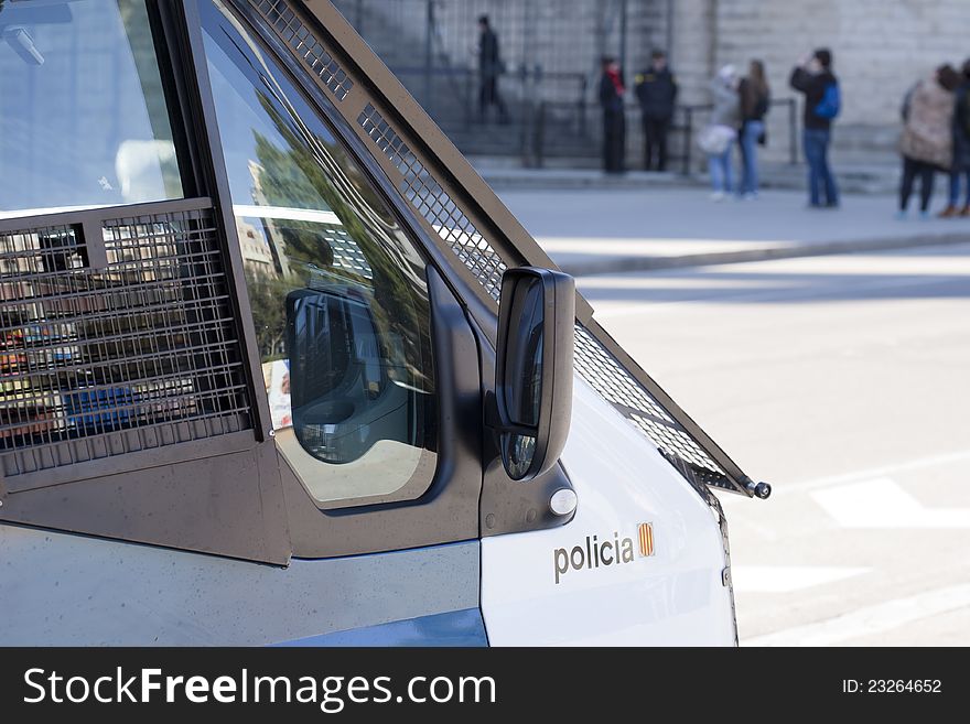 Police Van