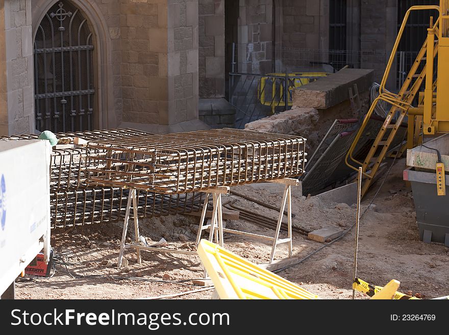 Works located in the Sagrada Familia in Barcelona, Spain