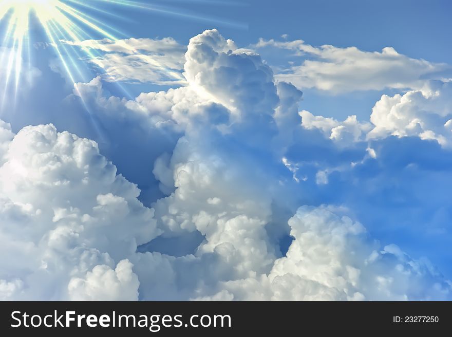 Sky Cloud Background Image