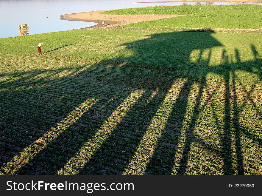 U Bein Bridge - Mandalay, Myanmar